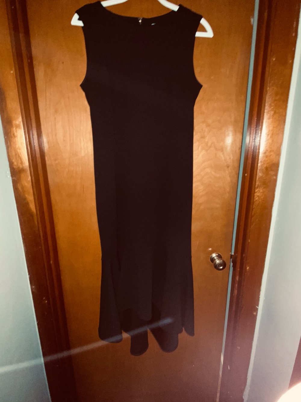 Calvin Klein Black Sleeveless Maxi Dress